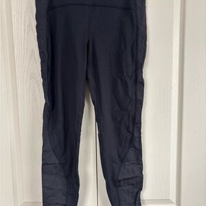 lululemon athletica Midnight Black Lace Leggings